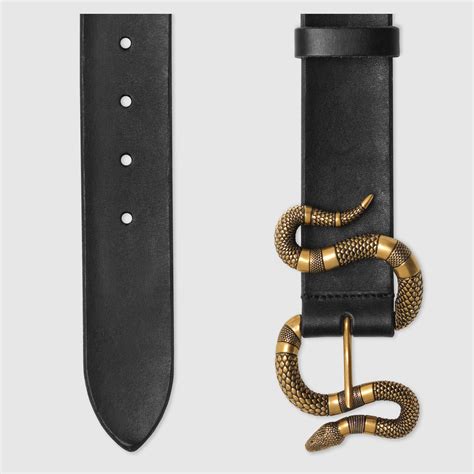 snake belt buckle gucci